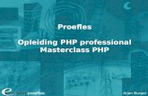 Proefles opleiding PHP Professional en Masterclass PHP