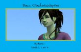 Bacc Crackwoodspines; update 1 - week 1, 2 en 3