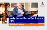 Installeren Rabo Bankieren App voor iPhone en iPad