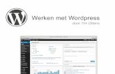 Werken met Wordpress - Tim Ottens Weball-in