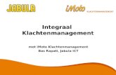 Presentatie iMoto Klachtenmanagement