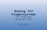 Boeing 737 Flightsystems FSGG Haaglanden 26 januari 2011 Jurjan de Vries en Hans Kolkman.