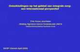 Ontwikkelingen op het gebied van integrale zorg: een internationaal perspectief Frits Huyse, psychiater Afdeling Algemene Interne Geneeskunde UMCG Deelaanstelling.