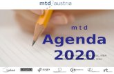 Folie 1 m t d Agenda 2020 Prof. in Andrea Hofbauer, MSc, MBA Silvia Meriaux-Kratochvila, MEd.