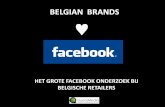 Het grote facebook onderzoek bij belgische retailers