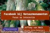 Facebook bij Natuurmonumenten (Presentatie tijdens Online Tuesday)