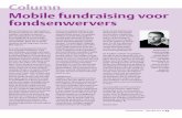 Vakblad voor Fondsenwerving: Artikel: mobile fundraising voor fondsenwervers door Richard Otto