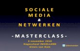 Masterclass Sociale Media