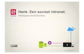 Henk. een sociaal intranet - augustus  2010