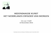 Hedendaagse kunst lezing (Eindhoven 14-11-2013)