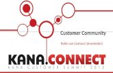 Kana connect 2012 inSided presentatie
