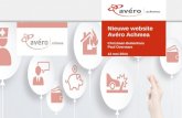 Nieuwe corporate website Avero Achmea