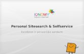 Iqnomy personal sitesearch & selfservice exceleren in persoonlijke aandacht
