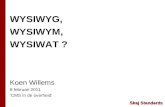 WYWISYM - CMS in de overheid - 08-02-2011
