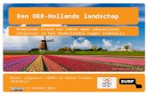 Presentatie OER-Hollands landschap, contactpersonendag SURF 11 oktober 2012