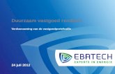 Presentatie Hans Schelvis | Nuon webinar Duurzaam vastgoed rendeert | 24 juli 2012
