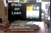 iPad on Loan : a project from the CMB UMCG