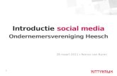 Introductie social media Ondernemersvereniging Heesch