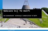 ClipTalk14 over TU Delft en webcare en over analyses met Clip-it