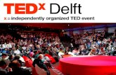How to TEDxDelft festivak