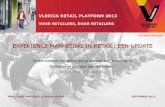 Vlerick Retail Platform: Experience Marketing in Retail