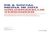 PR & Social Media 2013: Onlosmakelijk Verbonden