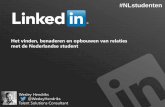 Student recruitment 2 - Bereik de student. Het vinden, benaderen en opbouwen van relaties met de nederlandse student. - 18 feb 2014