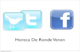 Training twitter facebook horeca
