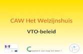 CAW Het Welzijnshuis VTO-beleid ompetent van kop tot teen !