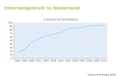 Internetgebruik in Nederland (Visser & Sikkenga, 2012)