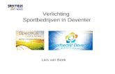 Verlichting Sportbedrijven in Deventer Lars van Beek.