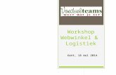 Workshop Webwinkel & Logistiek Gent, 18 mei 2014.