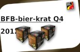 BFB-bier-krat Q4 2012. Inhoud 1.Voorstelling Project 2.Design Krat 3.Inhoud Krat 4.Marketing Ondersteunig 5.Mediaplan 6.Prijs Krat 7.Logistiek.