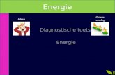 Diagnostische toets Energie Alleen Groeps overleg.