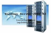 Windows Server 2008 R2 Installatie en implementatie.