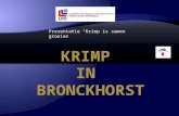 Presentatie “Krimp is samen groeien”.  13 scholen, 16 locaties  2400 leerlingen  5 scholen: tussen 200-500 leerlingen  4 scholen: tussen 100 en 200.