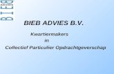 BIEB ADVIES B.V. Kwartiermakers in Collectief Particulier Opdrachtgeverschap.