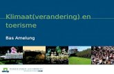 Klimaat(verandering) en toerisme Bas Amelung. Overzicht  Relaties tussen klimaat(verandering) en toerisme  Aantrekkelijkheid van het Europese/Vlaamse.