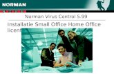 Norman Virus Control 5.99 Installatie Small Office Home Office licentie