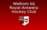 Welkom bij Royal Antwerp Hockey Club. RAHC - Scheidsrechtercursus.