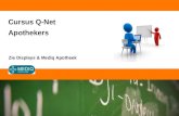 Cursus Q-Net Apothekers Zie Displays & Mediq Apotheek.