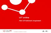 UiT online Het UiTnetwerk inspireert. UiT Online 1.Waar plaats je de online UiTagenda? Maakt hij deel uit van de gemeentelijke website of creëer je een.