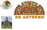 inhoud • waar en wanneer leefden de Azteken • Eten en drinken • De kleding • Hoe leefden de Azteken • De goden • Filmpjes.