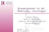Nieuwigheden in de Medische oncologie Jeroen Mebis Medisch Oncoloog Limburgs Oncologisch Centrum Jessaziekenhuis Lommel 20/11/2010.