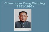 Machtsstrijd ging tussen de Pragmatici olv Hua Guofeng en Deng Xiaoping en de Dogmatici olv de Bende van 4 met oa de vrouw van Mao De Bende van 4 wordt