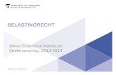 BELASTINGRECHT Minor Financieel Advies en Ondersteuning, 2013-2014 1.