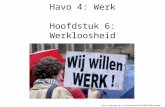 Havo 4: Werk Hoofdstuk 6: Werkloosheid http://weblogs.nrc.nl/onderwijsblog/2010/07/08/nieuwe-hboer-vaker-werkloos