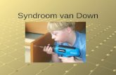 Syndroom van Down. Het syndroom van Down of Downsyndroom is een aangeboren afwijking Die gepaard gaat met een verstandelijke handicap, typerende uitwendige.