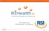 © Copyright 2006, RIHealth B.V. RIHealth RSIGuard Introductie RSIGuard® Software.