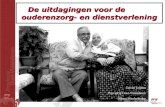 De uitdagingen voor de ouderenzorg- en dienstverlening David Talloen Provincie Oost-Vlaanderen Dienst Minderheden.